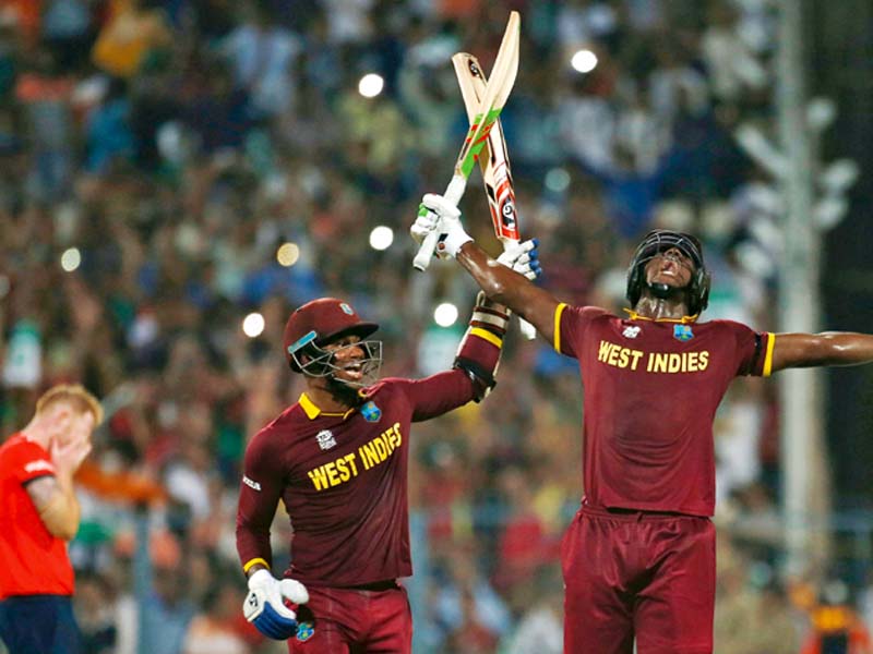 west indies all rounder carlos brathwaite s late heroics in the world t20 final was dubbed one of the most epic come from behind performances in sports photo afp