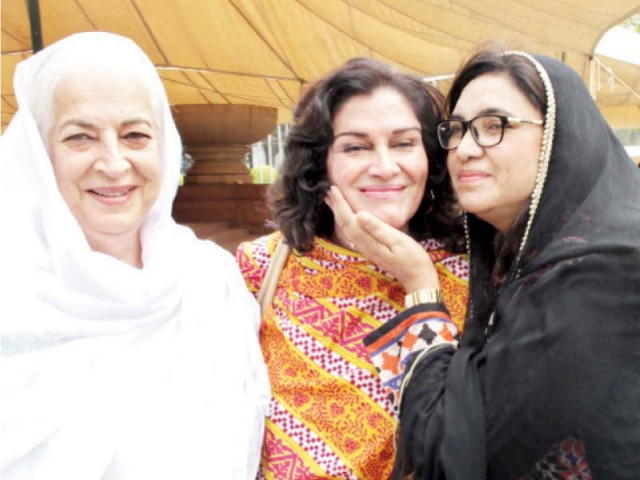 mpa kanwal nauman joins the session after recovering from a brain haemorrage photo express