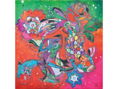 solo show cosmic harmony literature colours and symbols