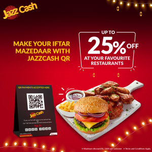 jazzcash app helps foodies save up to 25 at over 500 restaurants nationwide jazzcash app helps foodies save up to 25 at over 500 restaurants nationwide