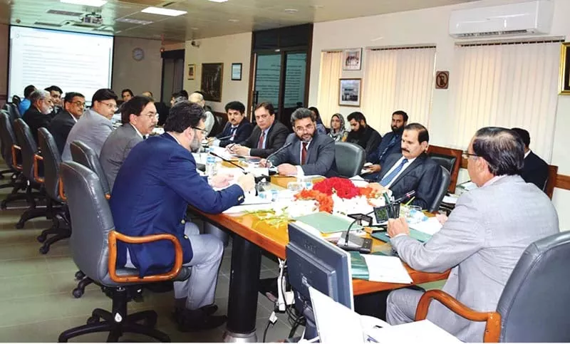 nab chief chaudhary and others at the meeting photo express nab chief chaudhary and others at the meeting photo express