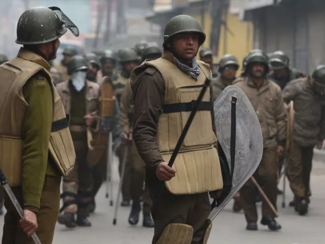 a file photo of indian troops in kashmir photo afp a file photo of indian troops in kashmir photo afp