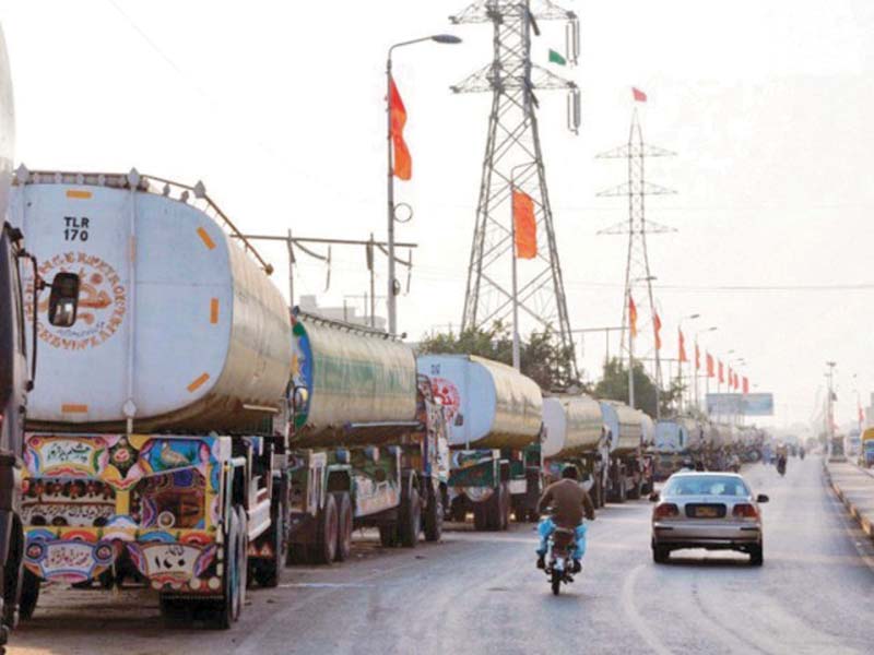 total cost of transporting around 13 million tons of petrol diesel kerosene and light diesel oil is estimated at around rs38 billion per year photo file