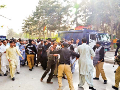 withheld salaries clash erupts at yda protest seven hurt