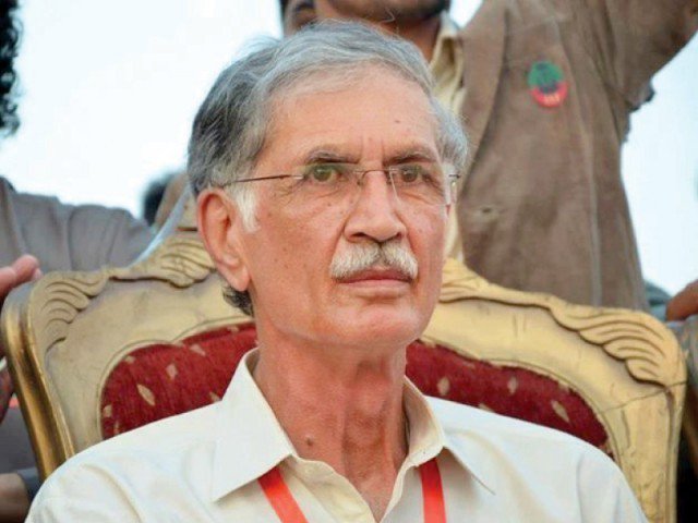 pti terminates pervez khattak s basic party membership