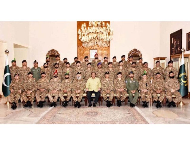 improving conditions mamnoon addresses army cadets