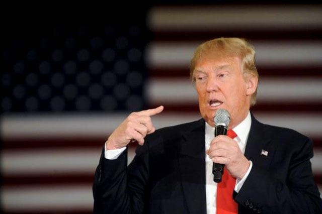 hornick has displayed the blue flag with trump 039 s campaign slogan photo reuters hornick has displayed the blue flag with trump 039 s campaign slogan photo reuters