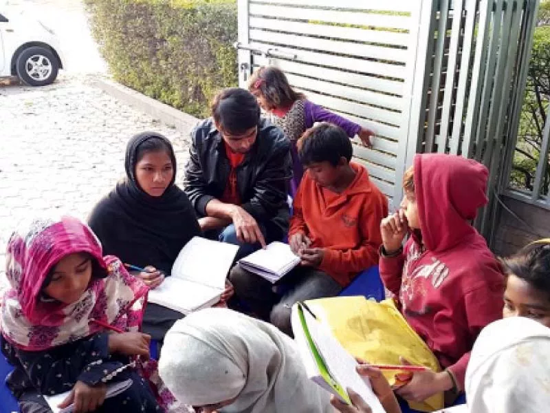 sohail said she aims to let street children know there are people who care about their future photos express sohail said she aims to let street children know there are people who care about their future photos express