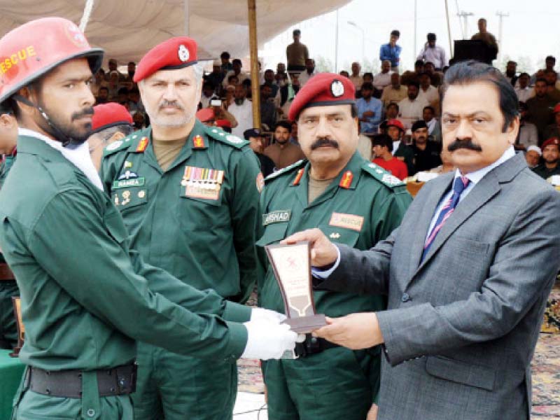 law minister addresses passing out ceremony of 443 rescuers