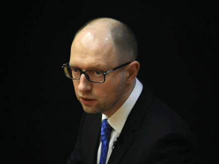 ukrainian prime minister arseniy yatsenyuk photo afp