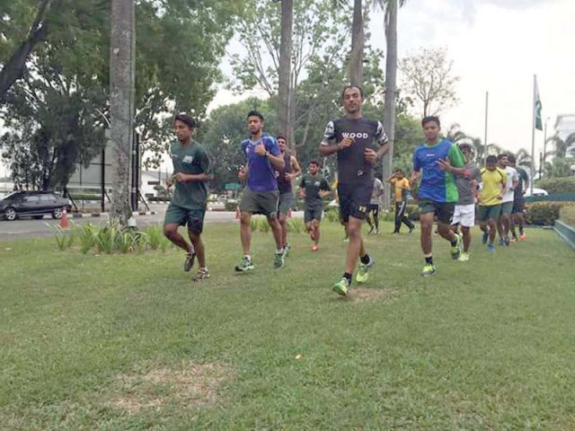 pakistan hockey team trains ahead of their crunch encounter against arch rivals india photo courtesy malaysian hockey confederation pakistan hockey team trains ahead of their crunch encounter against arch rivals india photo courtesy malaysian hockey confederation