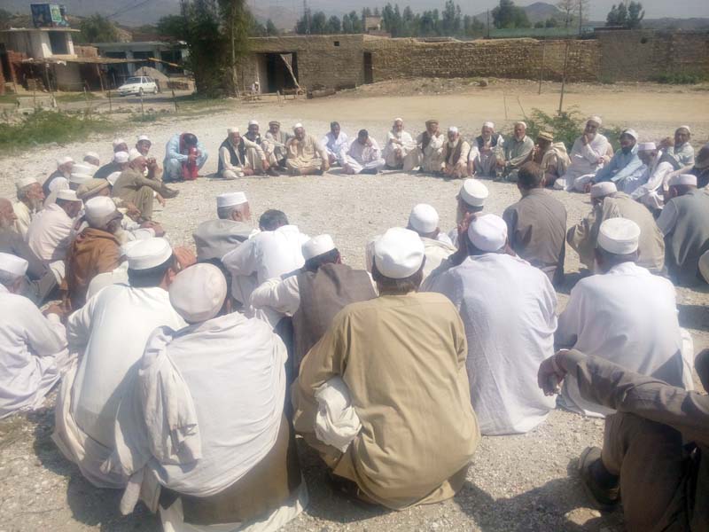 tribal elders discuss possible action against fcr photo express