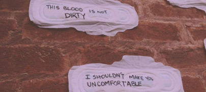 here s why students at lahore s bnu covered campus walls with sanitary pads here s why students at lahore s bnu covered campus walls with sanitary pads