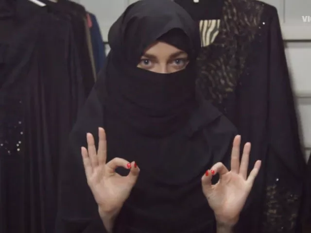 what happens when an ex american model visits pakistan to attend a fashion week but ends up at the red mosque photo screengrab what happens when an ex american model visits pakistan to attend a fashion week but ends up at the red mosque photo screengrab