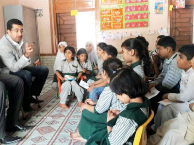 literacy programme mpa holds storytelling session at local school