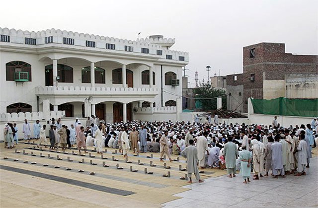 supporters of jud at their headquarter jamia qadsia lahore photo reuters