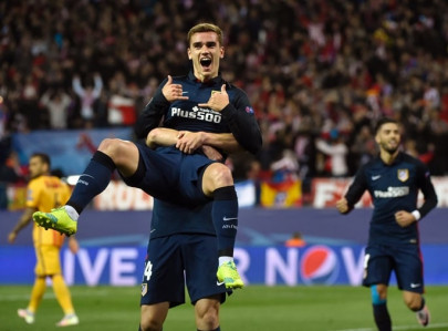 champions league griezmann double dumps barca out of europe