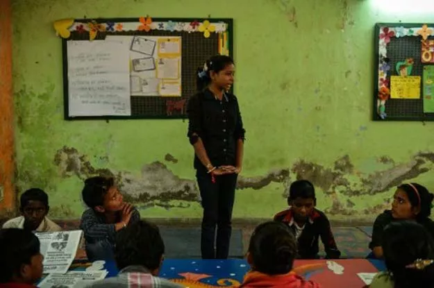 reporter for the 039 balaknama 039 newspaper durga kumari 15 speaks during an editorial meeting in the paper 039 s newsroom in new delhi photo afp reporter for the 039 balaknama 039 newspaper durga kumari 15 speaks during an editorial meeting in the paper 039 s newsroom in new delhi photo afp