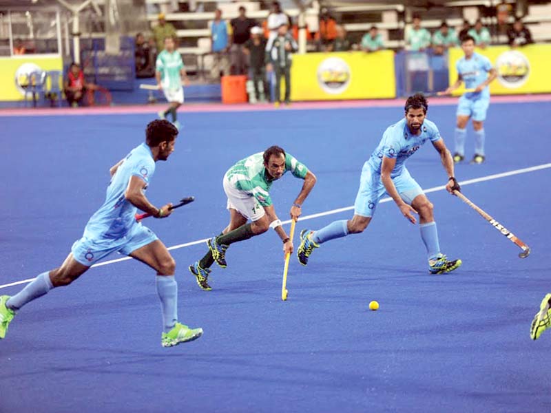 pakistan s 5 1 loss to india along with the possibility that they might finish last while india win the sultan azlan shah cup shows the different directions in which the two hockey teams are headed photo courtesy malaysian hockey confederation
