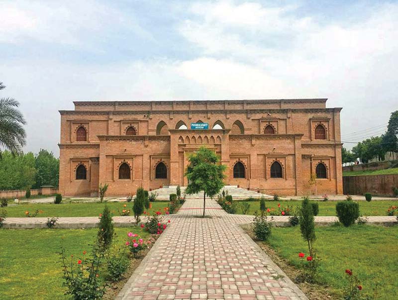 the library and museum at ghani dheri complex has been neglected by the k p government for years photo express