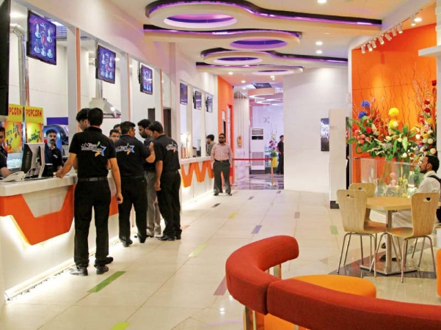 situated on the third floor of the millenium mall in gulistan e jauhar mega multiplex opened on friday evening with an aim to provide the public an opportunity to watch movies without having to go to saddar or dha photo aysha saleem express
