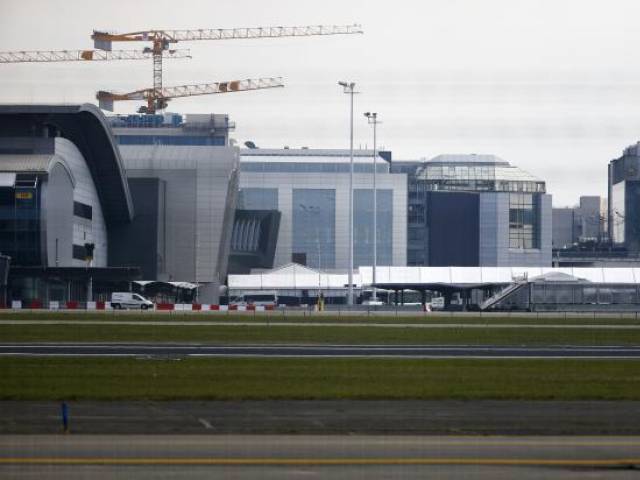 belgian international airport of zaventem airport which is still not operating is seen behind fences more than a week after the attacks in brussels metro and the airport in zaventem belgium april 1 2016 photo reuters