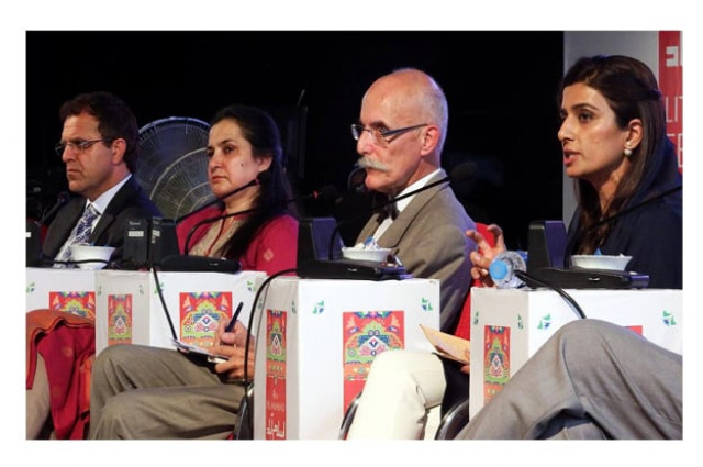 former foreign minister hina rabbani khar speaks on quot discussion on regional connectivity and stability quot during 2nd day of ilf 2016 photo inp former foreign minister hina rabbani khar speaks on quot discussion on regional connectivity and stability quot during 2nd day of ilf 2016 photo inp