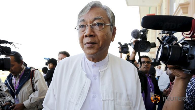 myanmar president frees 83 political prisoners