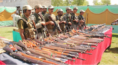 crackdown scouts seize weapons in jamrud crackdown scouts seize weapons in jamrud