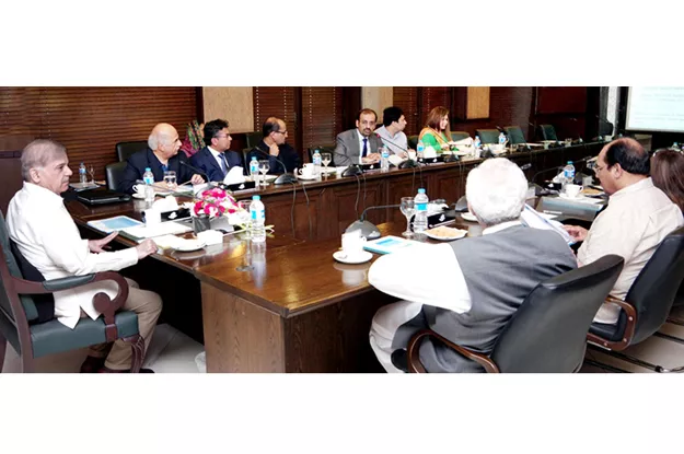 cm shahbaz sharrif presiding over a meeting to review the progress of the development projects photo inp cm shahbaz sharrif presiding over a meeting to review the progress of the development projects photo inp