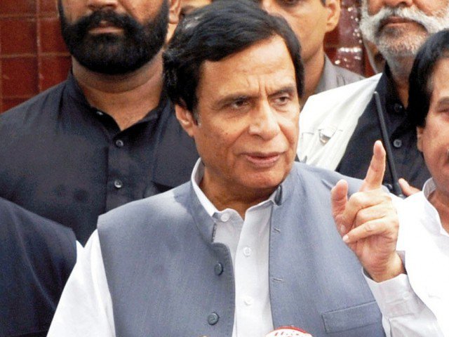 chaudhry pervaiz elahi the pakistan muslim league qauid pml q punjab president photo inp