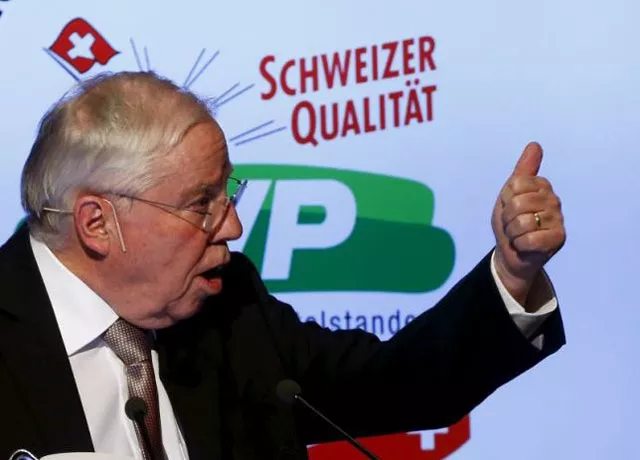 christoph blocher of the swiss people 039 s party svp addresses the traditional 039 039 albisguetli tagung 039 039 party meeting in zurich switzerland january 15 2016 photo reuters christoph blocher of the swiss people 039 s party svp addresses the traditional 039 039 albisguetli tagung 039 039 party meeting in zurich switzerland january 15 2016 photo reuters