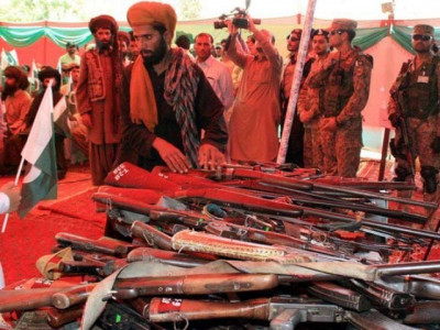 144 baloch insurgents renounce violence