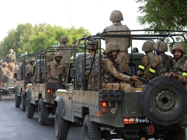 a file photo of the pakistan army photo afp