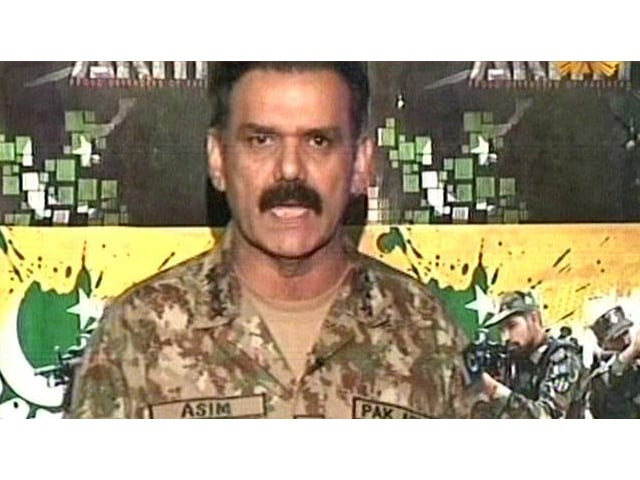 an express news screen grab of dg ispr asim bajwa press conference on april 20 2016 an express news screen grab of dg ispr asim bajwa press conference on april 20 2016