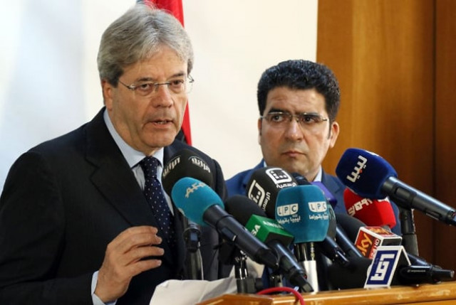 paolo gentiloni says increased partnership would counter illegal migration photo afp