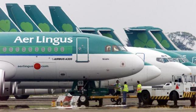 drone crosses path of aer lingus plane over france
