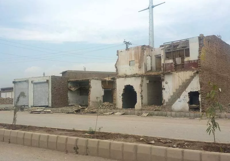 the shops destroyed during the military operation in khyber agency photo express the shops destroyed during the military operation in khyber agency photo express