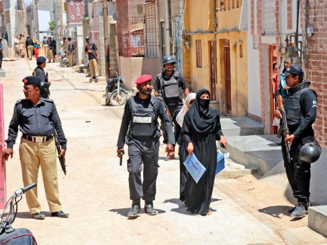policemen continued to provide security to health workers on the last day of the polio campaign on thursday despite wednesday s brutal attack photo mohammad azeem express policemen continued to provide security to health workers on the last day of the polio campaign on thursday despite wednesday s brutal attack photo mohammad azeem express