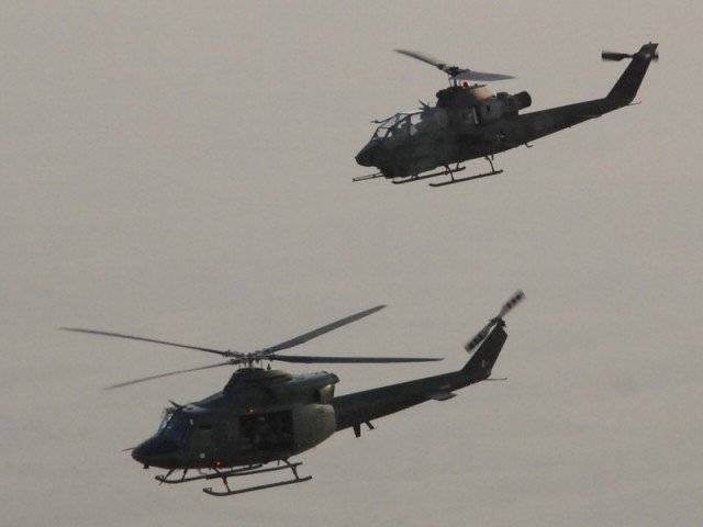 file photo of gunship helicopters photo ispr file photo of gunship helicopters photo ispr