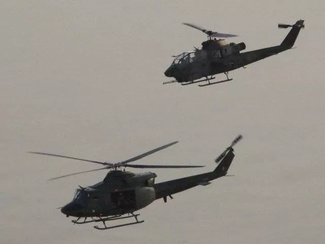 file photo of gunship helicopters photo ispr file photo of gunship helicopters photo ispr