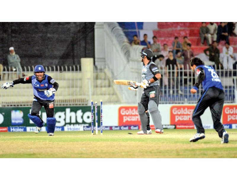 fawad alam takes umar akmal s wicket photo express