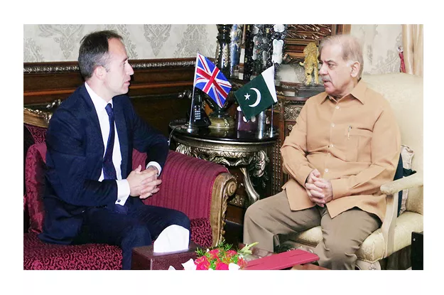 british high commissioner calls on cm punjab photo nni british high commissioner calls on cm punjab photo nni