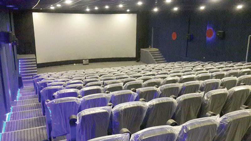 the cinema will function with a single screen until work on the other halls is completed photo publicity