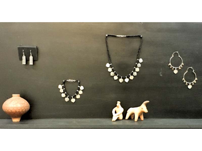 depicting heritage history harappa inspired jewellery on display