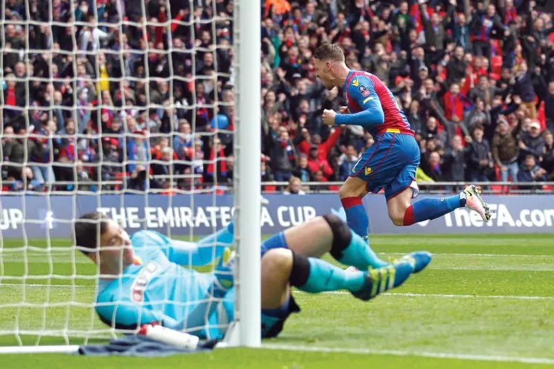wickham s superb header in the 61st minute booked palace a date with destiny as they look to avenge defeat of 1990 fa cup final defeat at the hands of united photo afp wickham s superb header in the 61st minute booked palace a date with destiny as they look to avenge defeat of 1990 fa cup final defeat at the hands of united photo afp