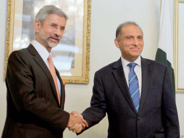 subrahmanyam jaishankar and aizaz chaudhry photo file subrahmanyam jaishankar and aizaz chaudhry photo file
