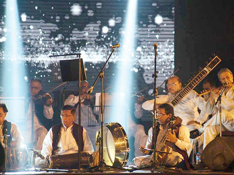 an ensemble that rarely performs in pakistan sachal music played for eager audiences in lahore last weekend photo publicity