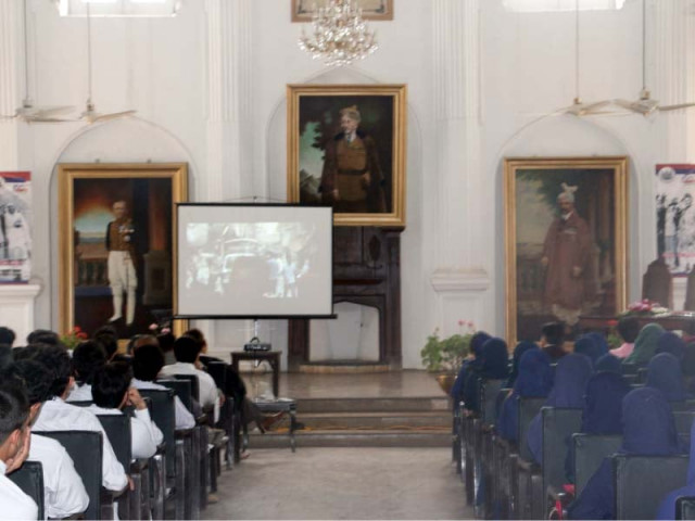 sharmeen obaid chinoy s documentary was screened at roos keppel hall in islamia college photo express sharmeen obaid chinoy s documentary was screened at roos keppel hall in islamia college photo express