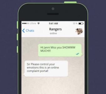 this hilarious take on the rangers whatsapp helpline is going viral this hilarious take on the rangers whatsapp helpline is going viral